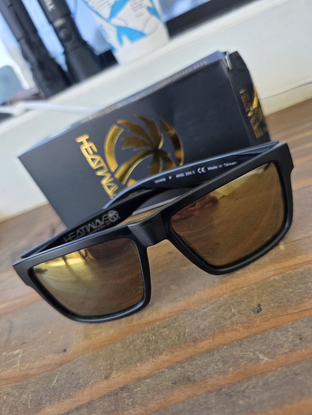 Heatwave Gold Mirrored Sunglasses